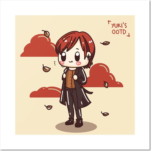 Yuki's Autumn OOTD Wall Art by lepetite_carat